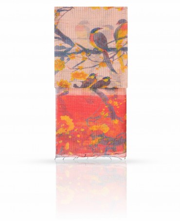 Палантин Женский SW-BIRD.LONGTAIL/PEACH